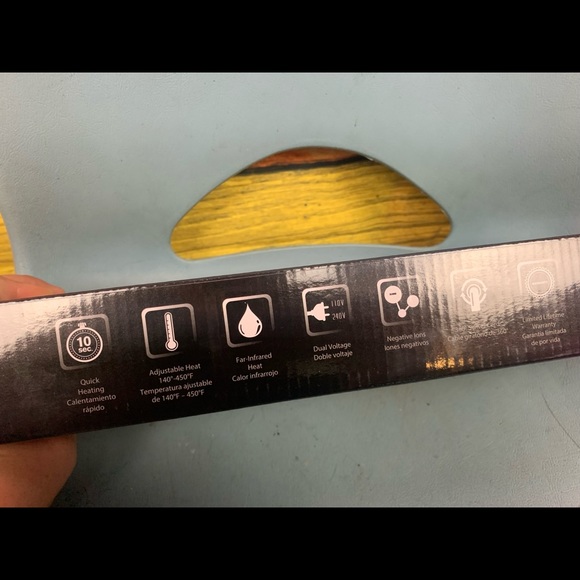 🚫SOLD🚫STYLE HOUSE candy apple red professional styling iron !  BRAND NEW - Picture 6 of 14